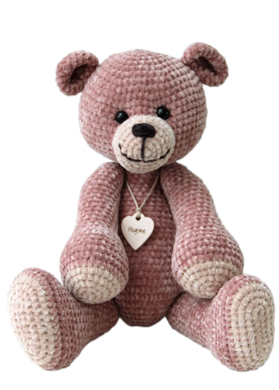 Go Handmade Happy Bears hekleoppskrift bamse 40 cm
