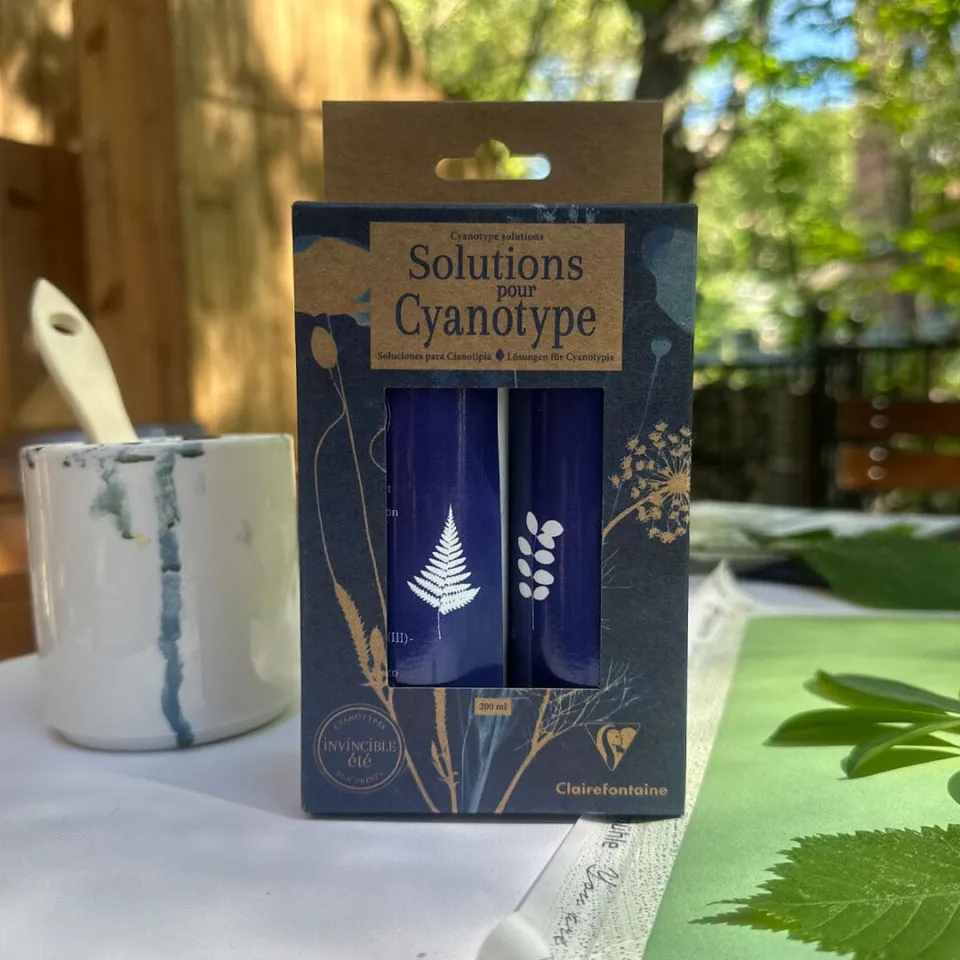 KEM cyanotype løsninger 2 hetteglass til 200 ml soltrykk