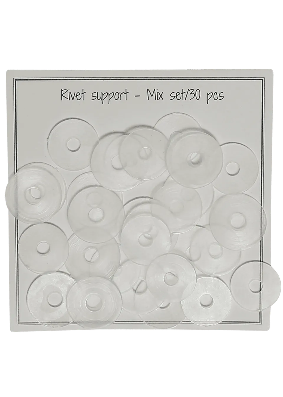 Go Handmade Rivet Support D16/D18 underlag mix 30 stk