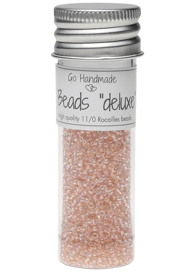 Go Handmade glasperler Apricot 30 g 2,1-2,3 mm
