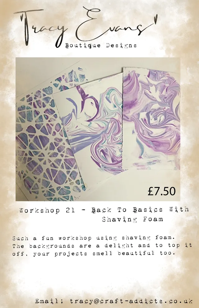 Tracy Evans Design Workshop 021 Back To Basics nettkurs skum