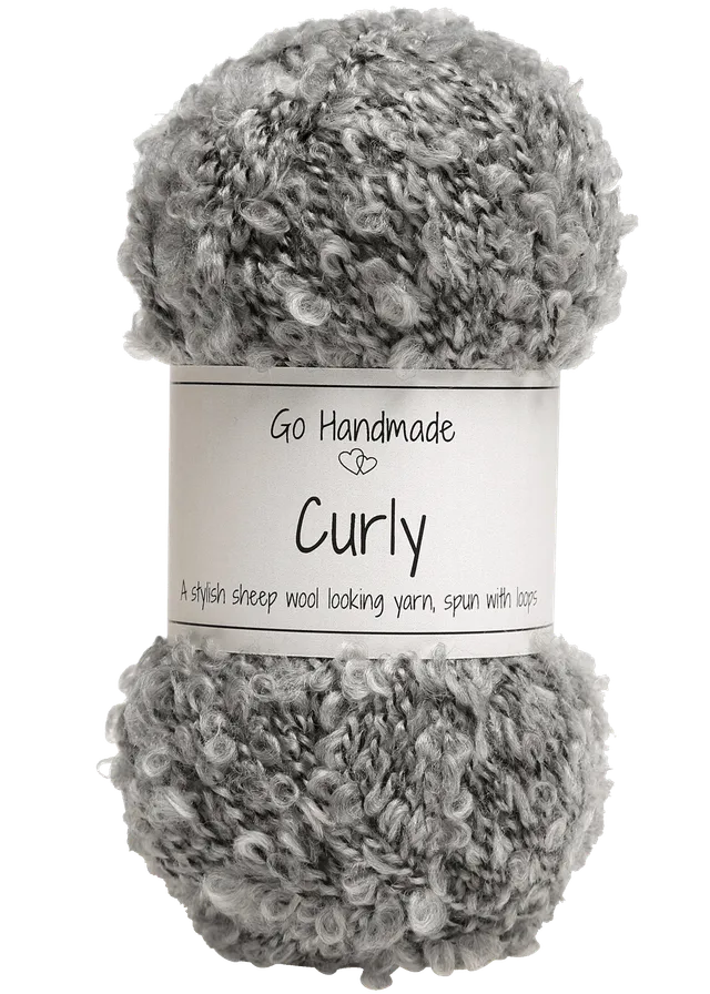 Go Handmade Curly effektgarn 50 g