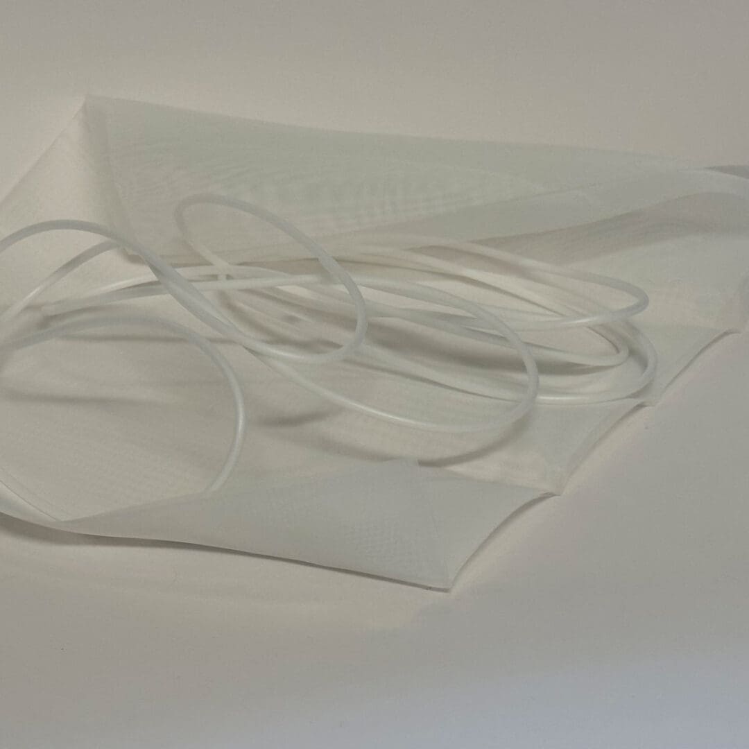 KEM silketrykkduk tekstil 43T 23x36 cm 2-pk snor
