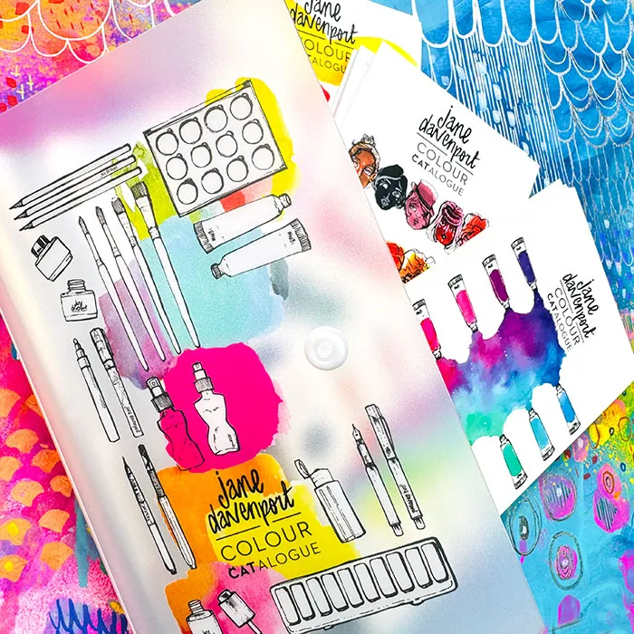 Jane Davenport Colour CATalogue fargeprøvebok