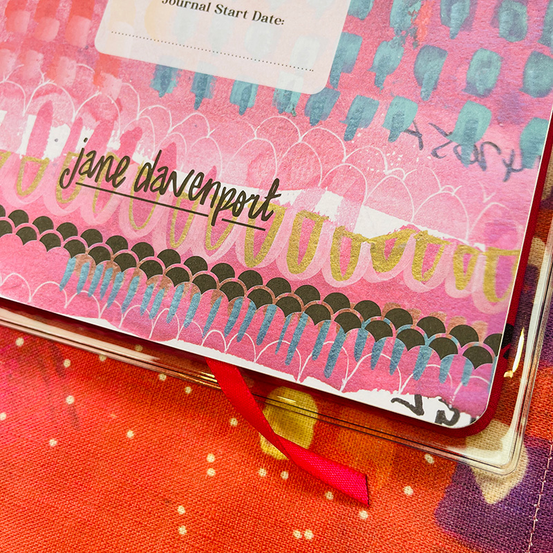Jane Davenport Journal Jacket A4 journalomslag A4