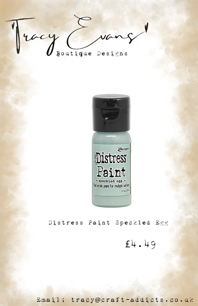 Tim Holtz Distress Paint Speckled Egg DI138 akrylmaling