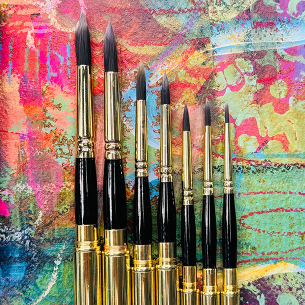 Jane Davenport On Tour Brush Ballet penselsett reise