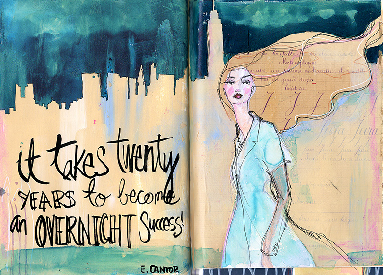 Jane Davenport Journal de Voyage Workshop nettkurs reisedagbok