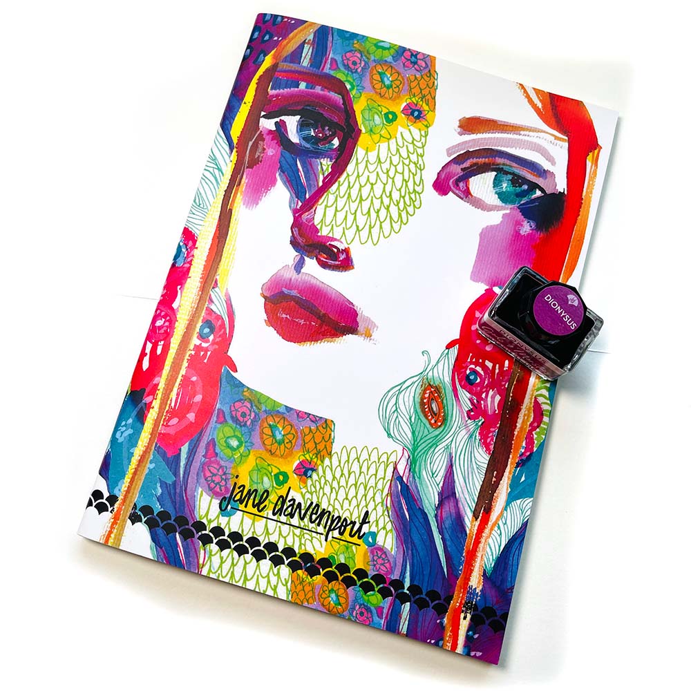 Jane Davenport Gods & Monsters journal- og blekksett Roman