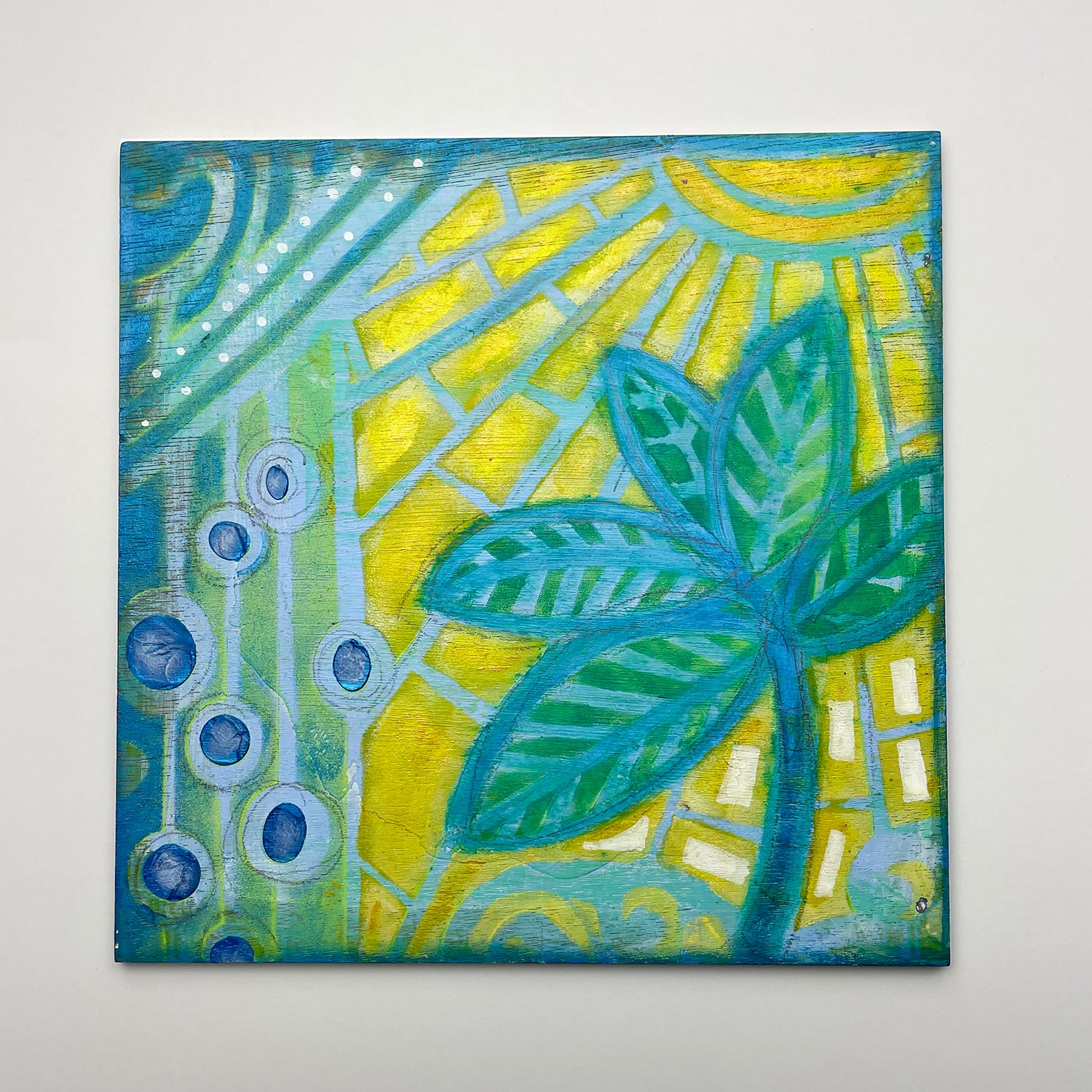 The Crafters Workshop TCW1046 Tropical Vibe sjablong 15x15 cm