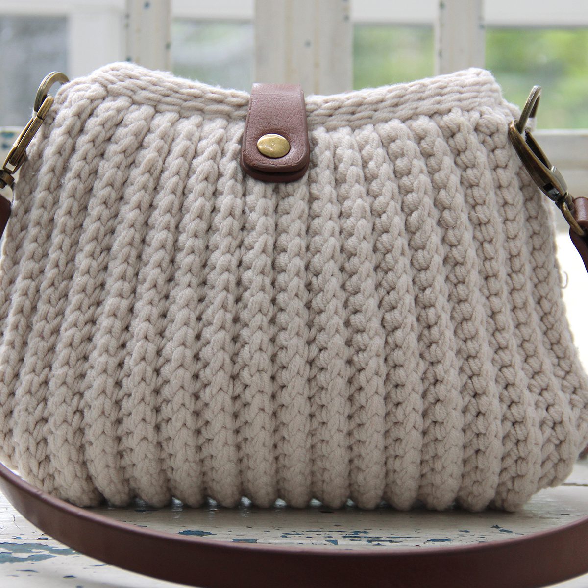 Go Handmade veseklaff med trykknapp 11x1,8 cm PU
