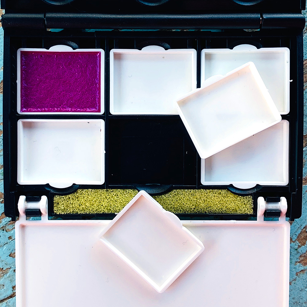 Jane Davenport Art Time Palettes akvarellpalett tom