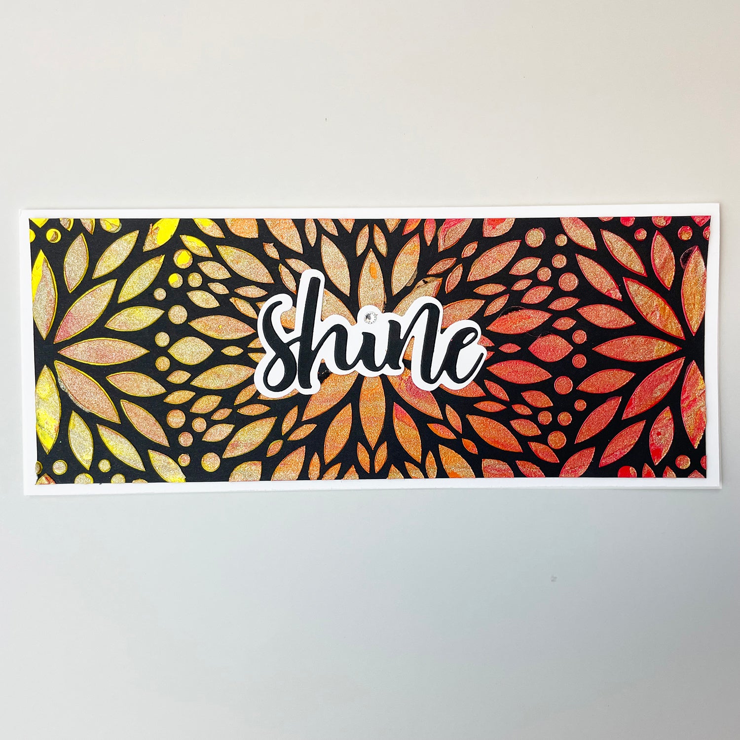 The Crafters Workshop Stencil Butter Champagne effektpasta 50 ml