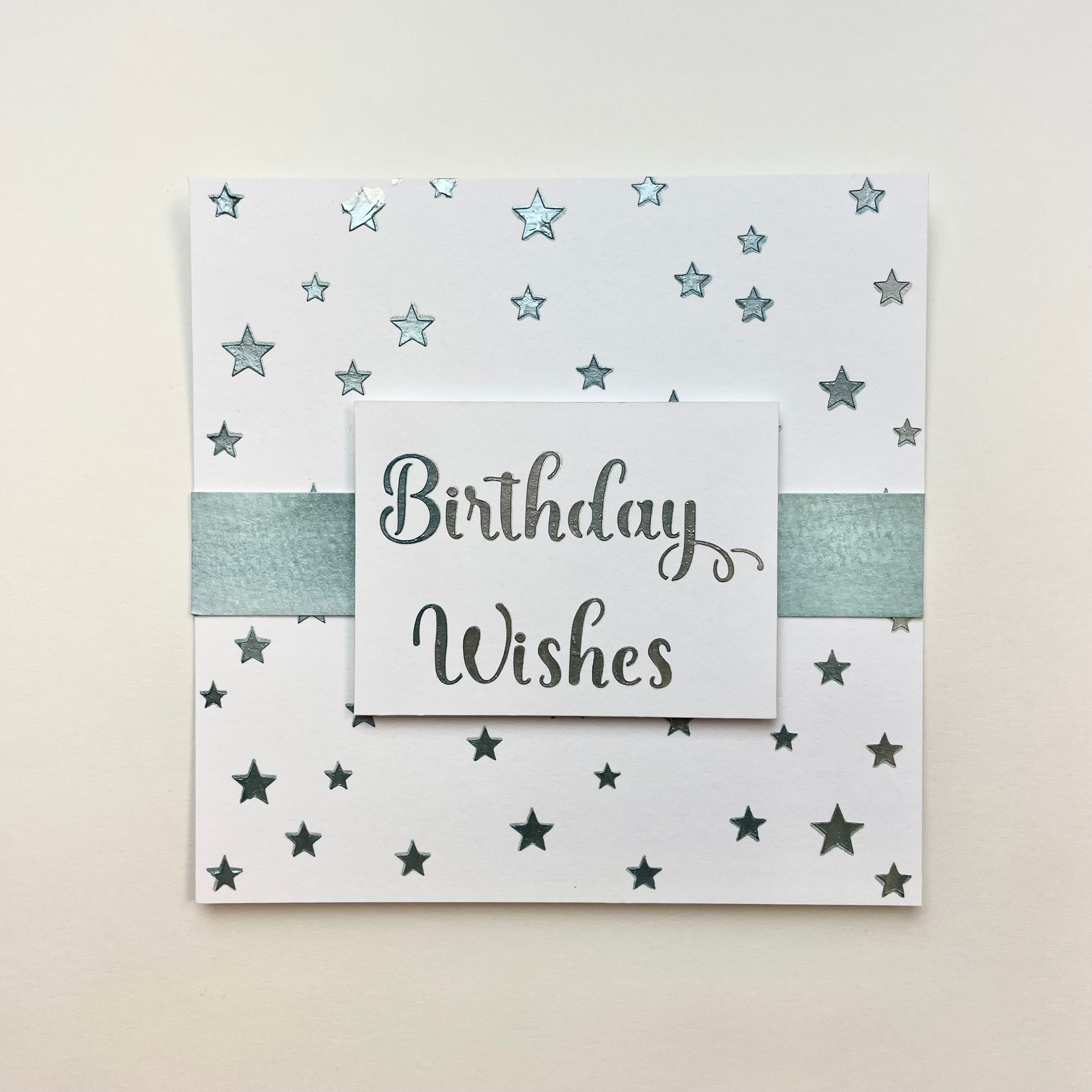 The Crafters Workshop TCW1051 Starry Stars sjablong 6x6 stjerner
