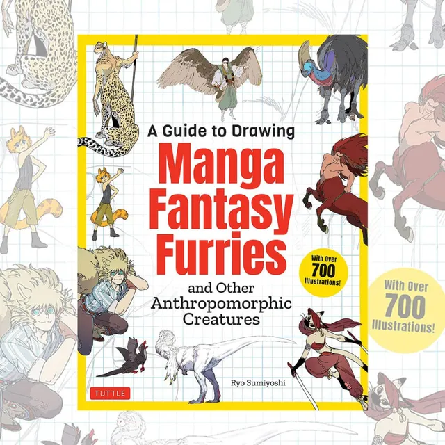 KEM A Guide to Drawing Manga Fantasy Furries tegnebok