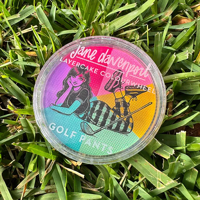 Jane Davenport LayerCake Golf Pants akvarell pastell