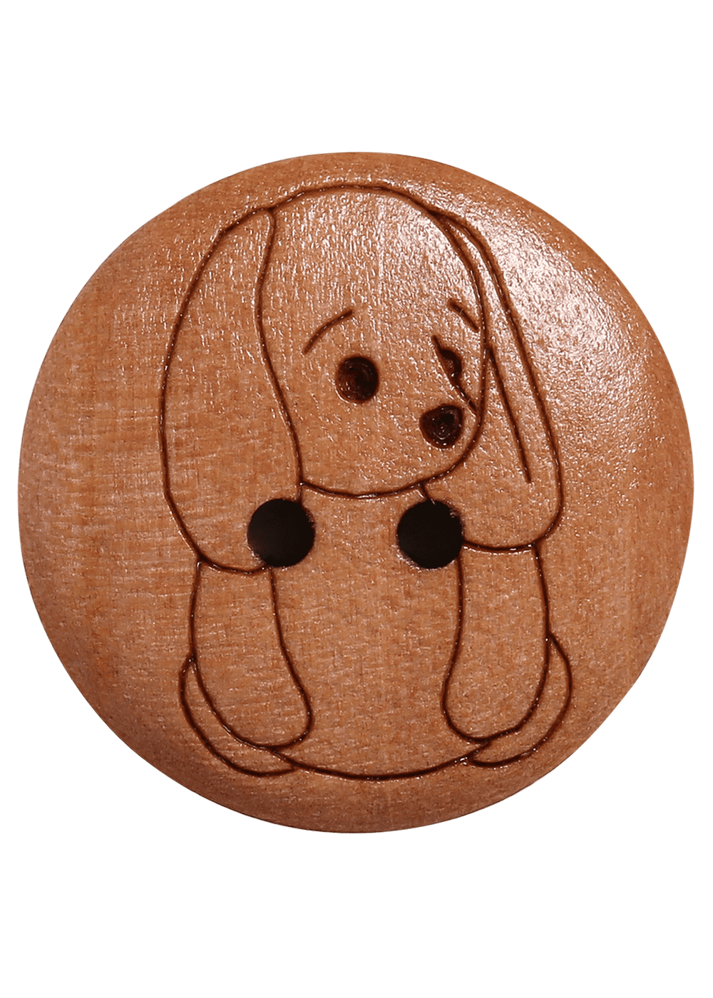 Go Handmade Bunny 17 mm knapper 8 stk beige