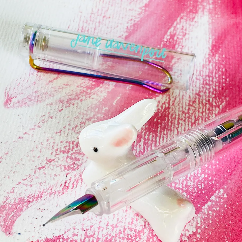 Jane Davenport Bunny penselholder til penn og pensel