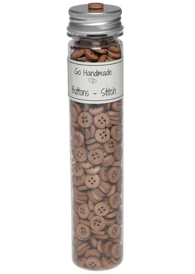 Go Handmade Stitch 12 mm knapper 440 stk treknapper
