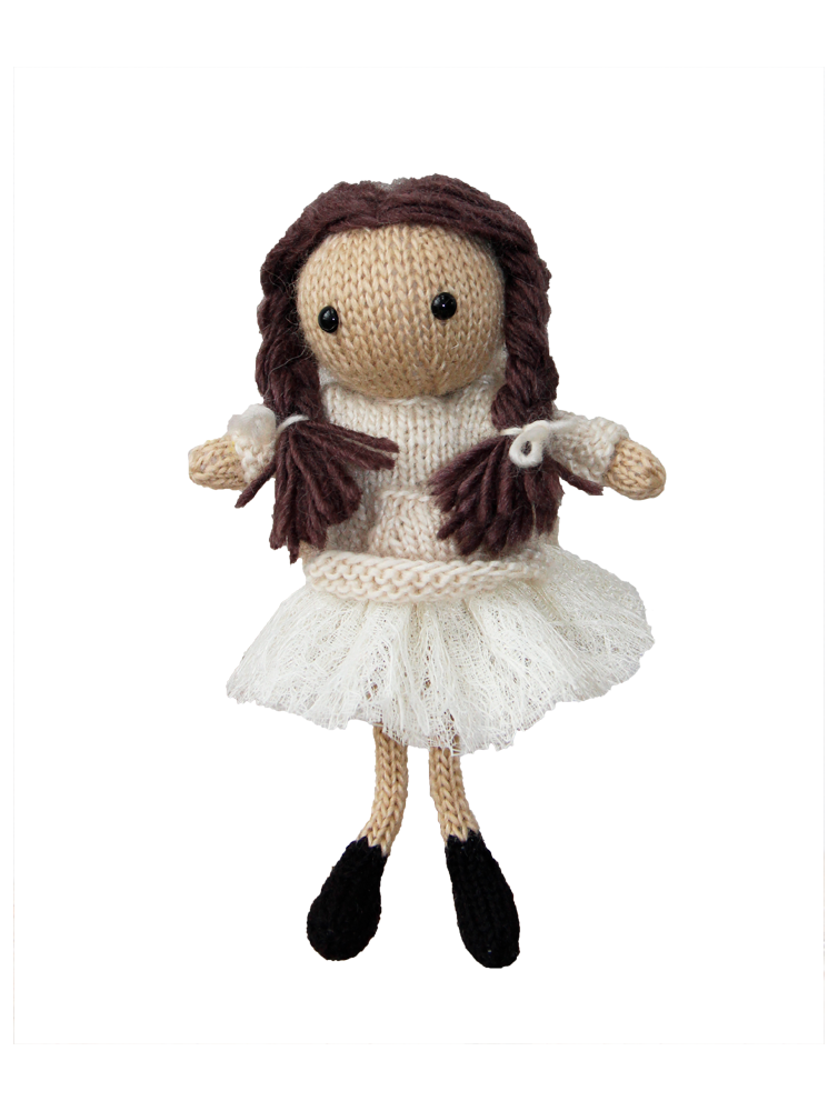 Go Handmade Frida strikkesett med garn og tilbehør