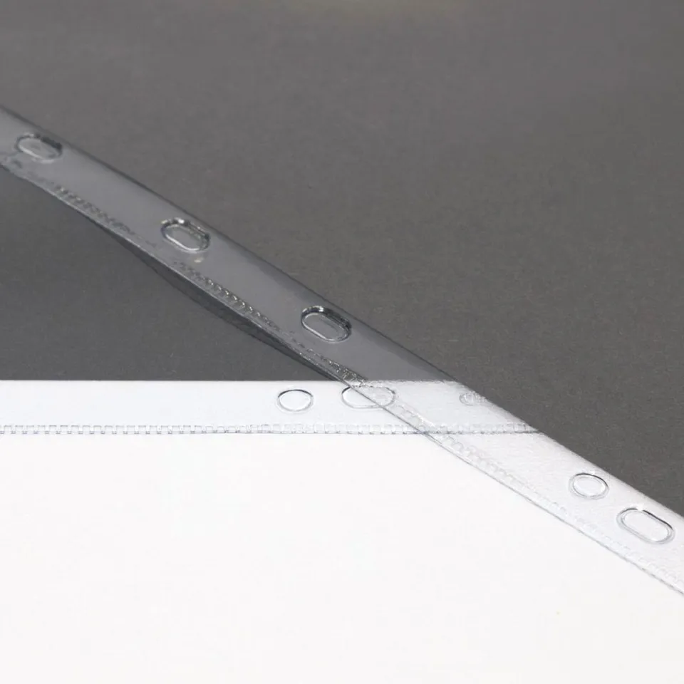 KEM plastlomme presentasjonsmappe PVC 140 micron hull