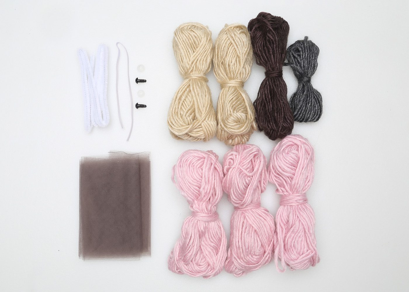 Go Handmade Astrid strikkesett Vintage garn