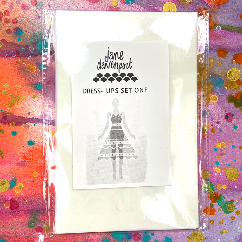Jane Davenport Fairy Dress-Ups sjablongsett kjoler