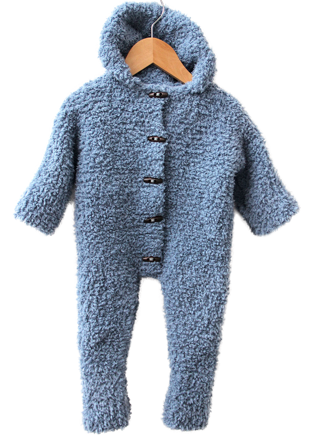 Go Handmade Teddy vognpose strikkeoppskrift 3-6 mnd