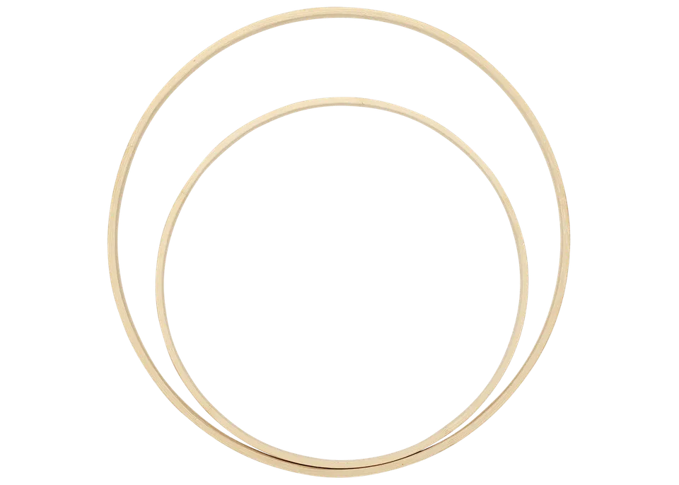 Go Handmade Bamboo Rings bambusringer tre