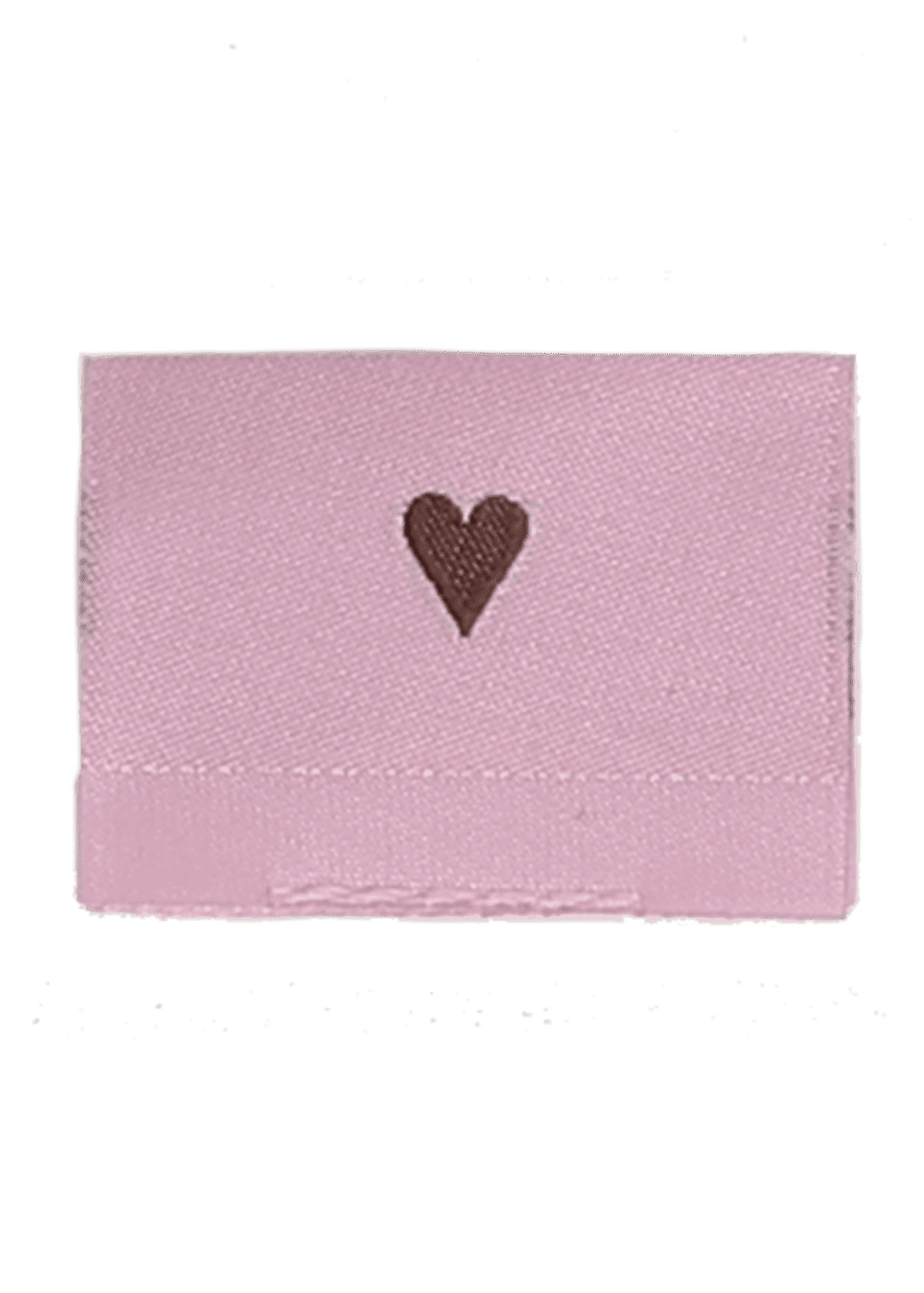 Go Handmade Made with Love merkelapper 35x19 mm 10 stk rosa