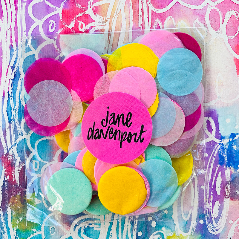 Jane Davenport Confetissue collage silkepapir konfetti