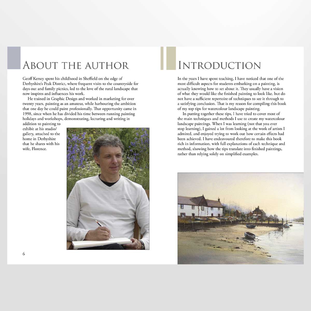 Geoff Kersey Pocket Book for Watercolour Artists akvarellbok