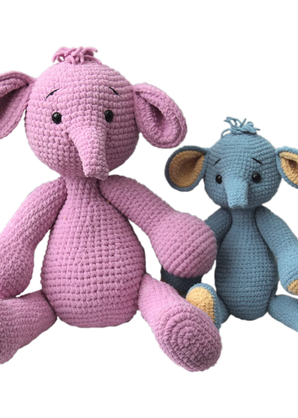 Go Handmade Elephant friends Happy Chunky oppskrift