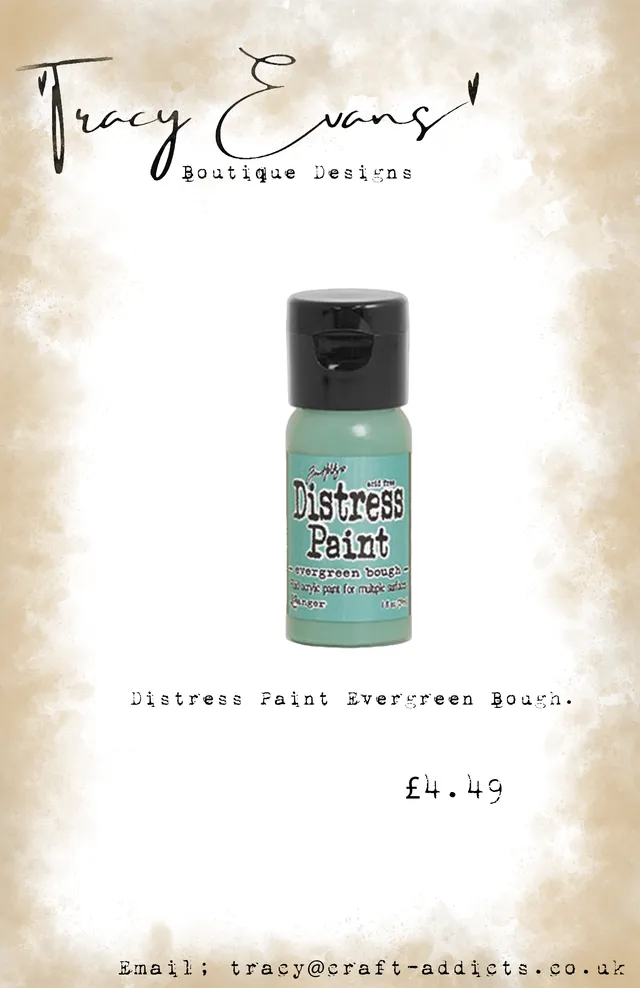 Tracy Evans Design Distress Paint DI128 akrylmaling Evergreen Bough