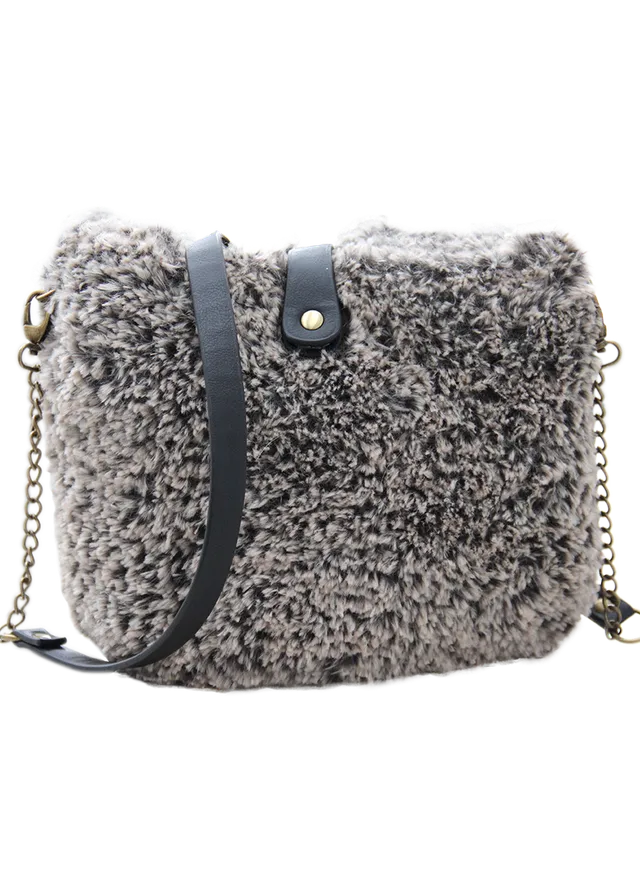 Go Handmade Fur Lux Bags hekleoppskrift veske