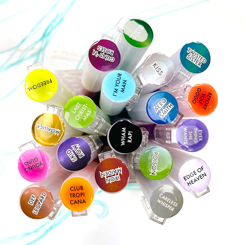 Jane Davenport Musical Markers 80's Pop Hits tusjer 60 stk