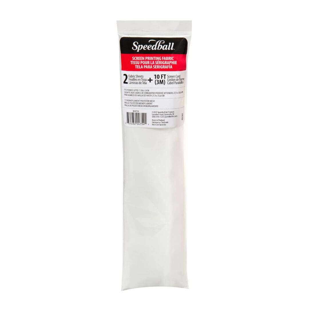 KEM silketrykkduk tekstil 43T 23x36 cm 2-pk snor