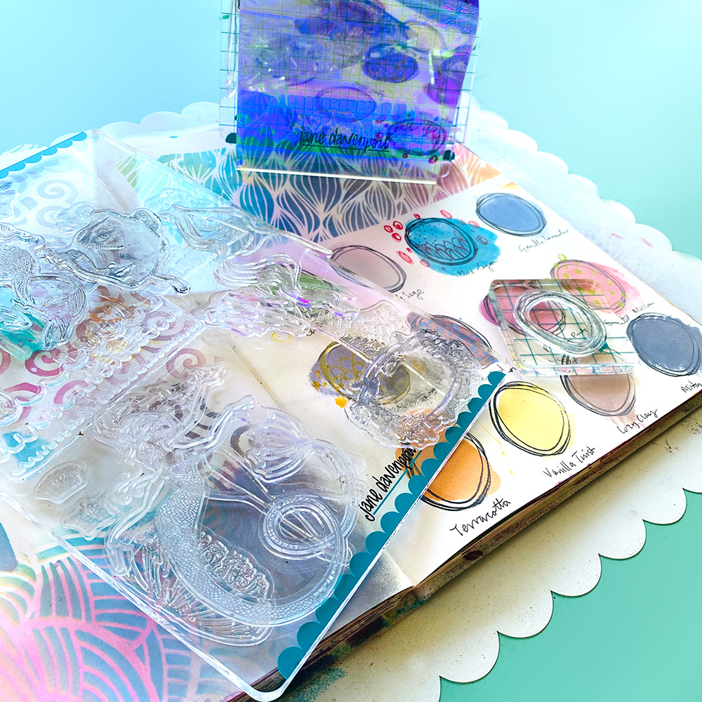 Jane Davenport Clear Thinking Stamp Block Bundle stempelblokk