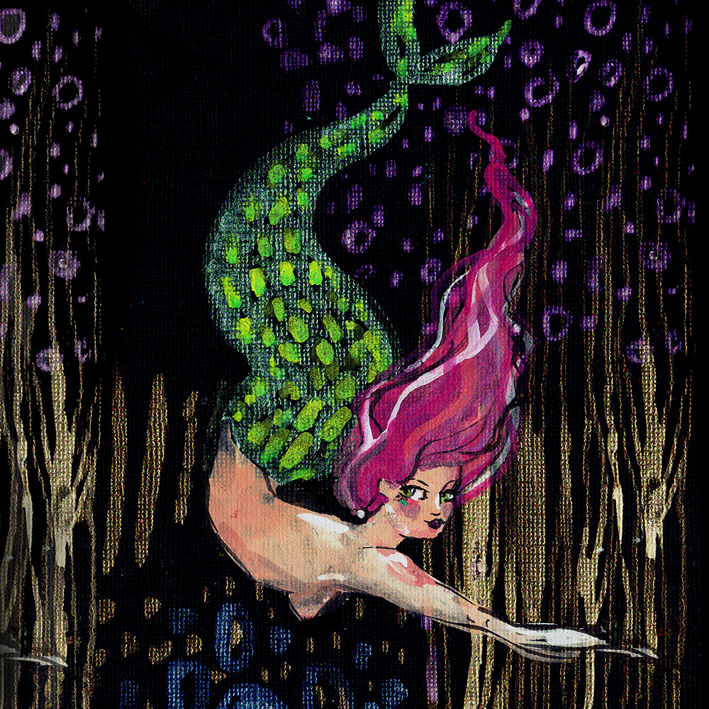 Jane Davenport Magical Moonlight pigmentsett svart papir