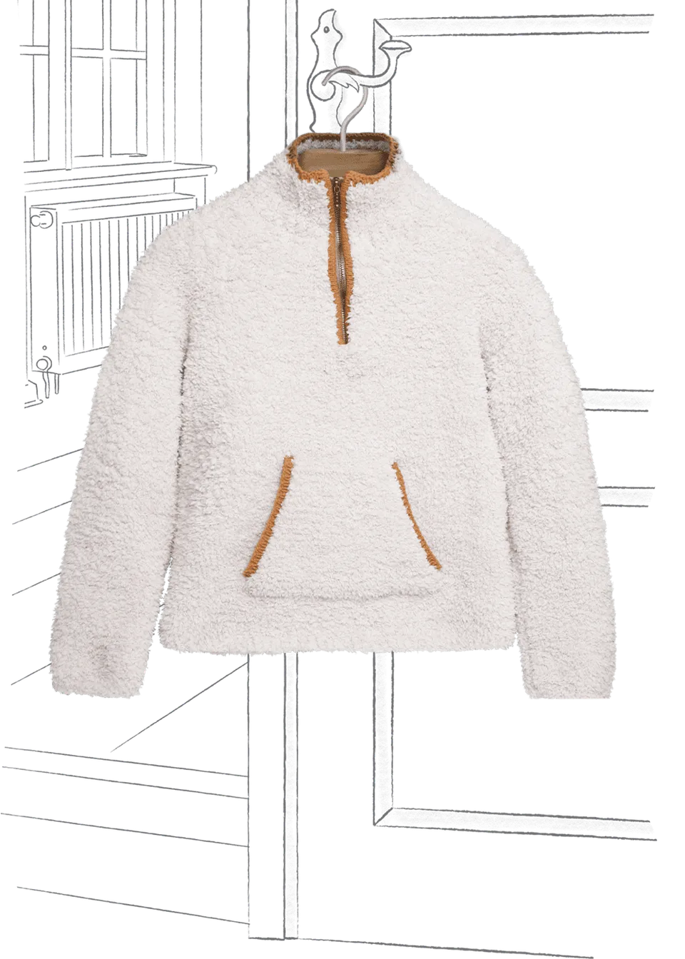 Go Handmade Robin genser strikkeoppskrift voksen XS-XXXL
