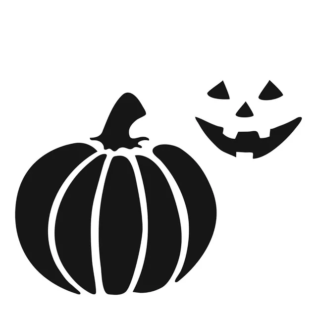 The Crafters Workshop TCW878 Jack-o-Lantern sjablong 6x6 halloween