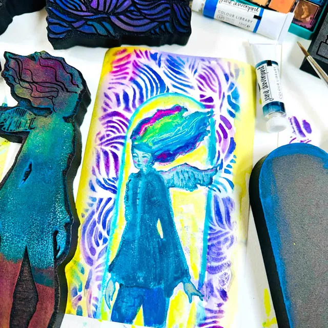 Jane Davenport ARTemis ArtFoamies skumstempel