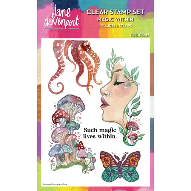 Jane Davenport Magic Within stempelsett ansikt