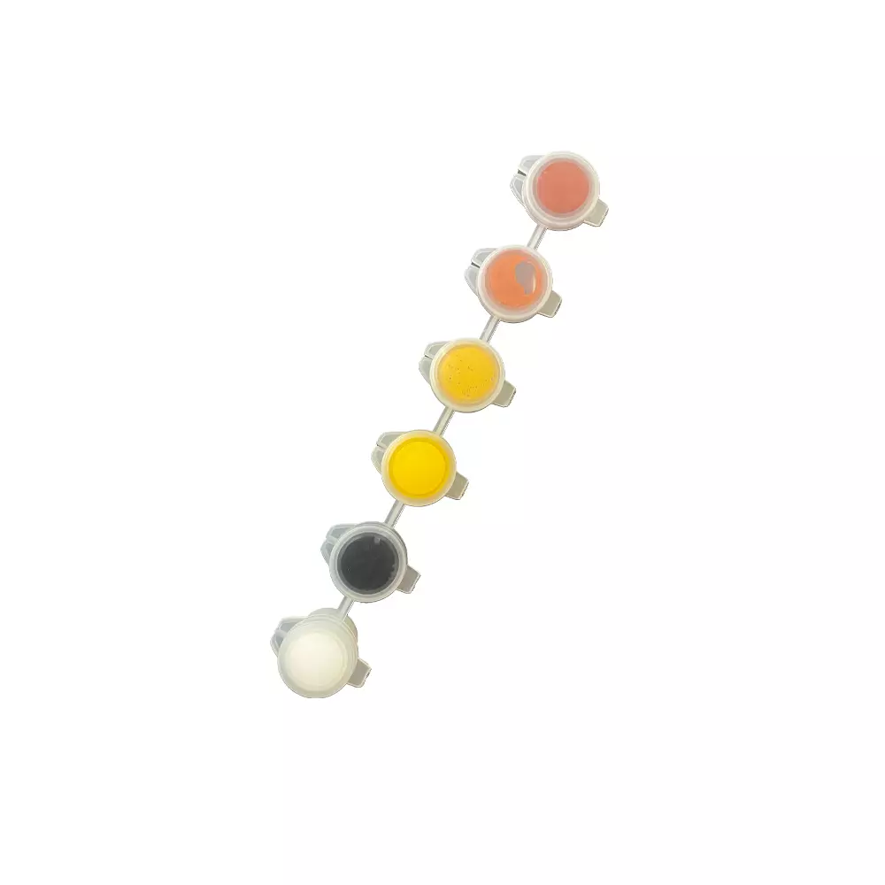 Jesmonite pigmentsett 6-farger 2g natural jordtoner