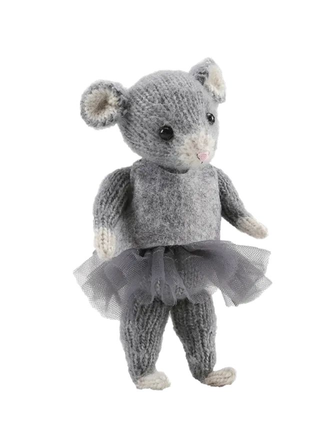 Go Handmade Emma strikkedukke 21 cm