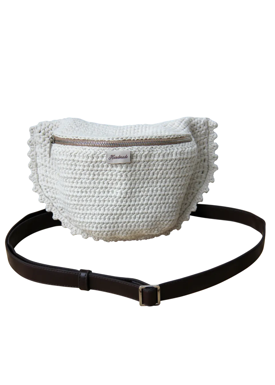 Go Handmade Crossbody hekleoppskrift belteveske 2 størrelser