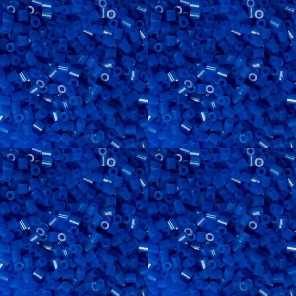 Hama Mini perler 2000 stk neonblå 2,5 mm