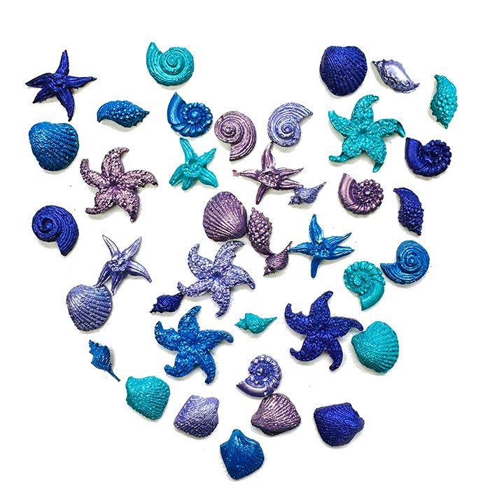 Jane Davenport Pigment Pebble Ocean Potion akvarell glitter