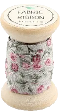Go Handmade stoffbånd rose beige 10 mm 2 m