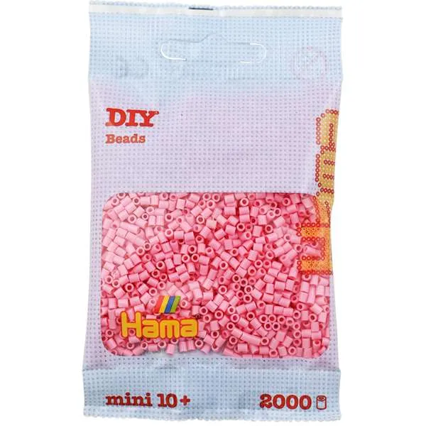 Hama Mini perler rosa 2000 stk